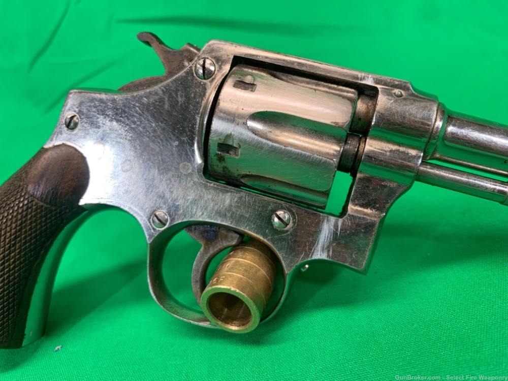 Spanish copy of Smith “I” Frame .32 S&W Long Nickel Finish Tac revolver-img-2