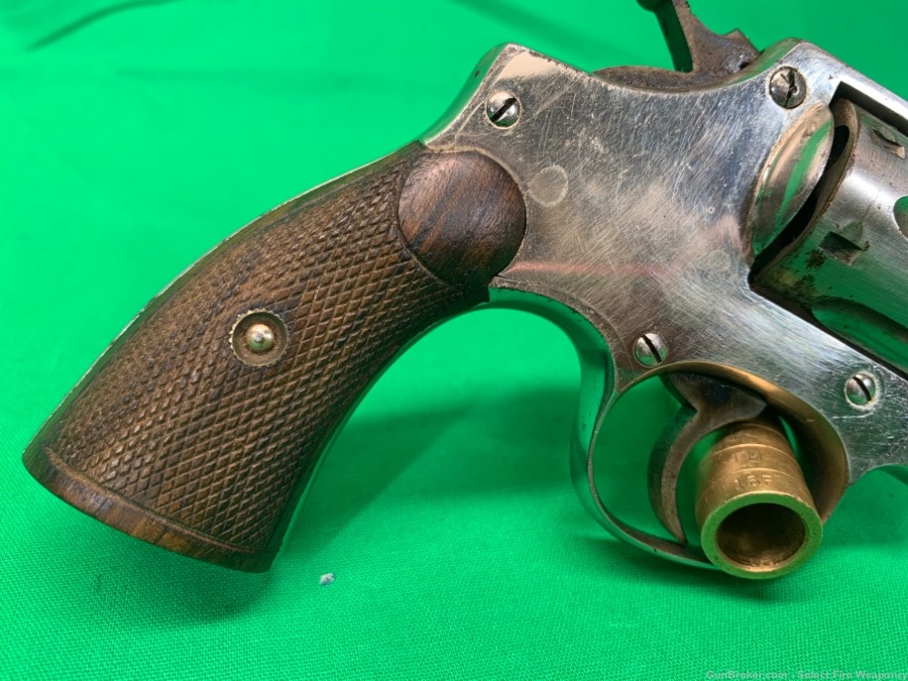 Spanish copy of Smith “I” Frame .32 S&W Long Nickel Finish Tac revolver-img-3