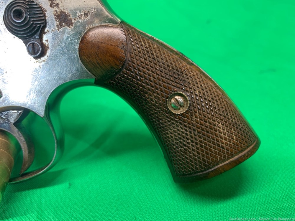 Spanish copy of Smith “I” Frame .32 S&W Long Nickel Finish Tac revolver-img-5