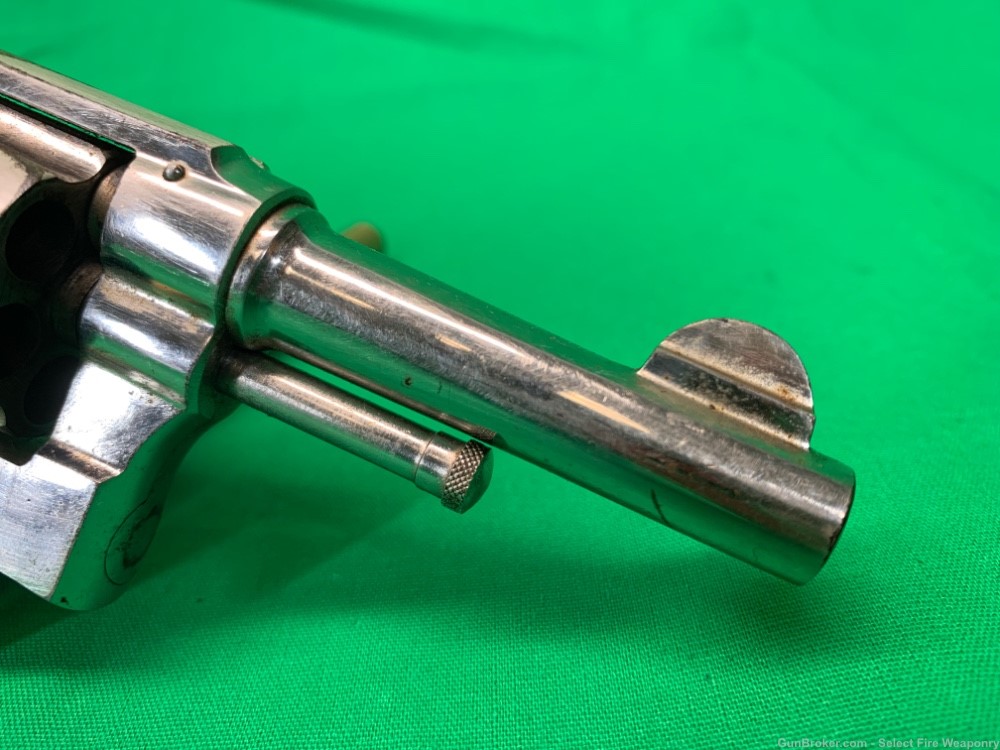 Spanish copy of Smith “I” Frame .32 S&W Long Nickel Finish Tac revolver-img-1
