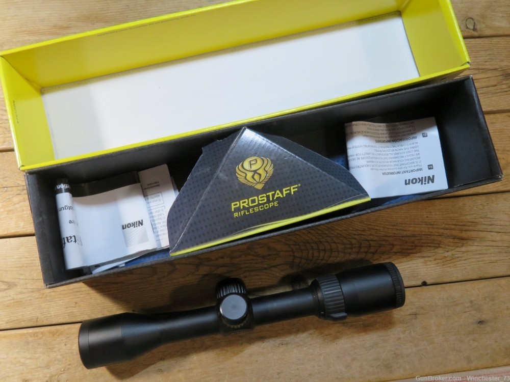Nikon Prostaff 2-7x 2-7x32 rifle scope with box and papers-img-7