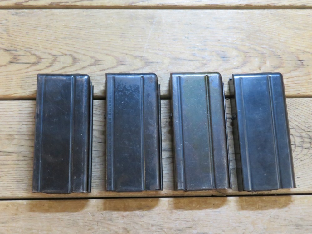 US GI WWII M1 carbine magazines (SP) U SY-B IS codes lot of 4-img-0