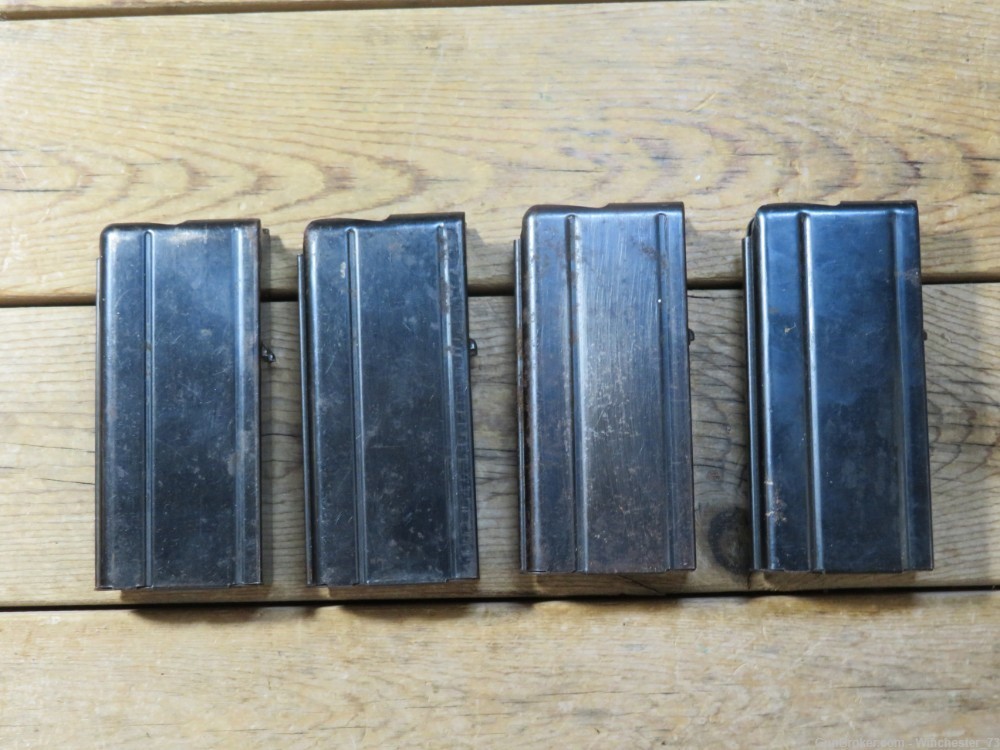 US GI WWII M1 carbine magazines (SP) U SY-B IS codes lot of 4-img-2