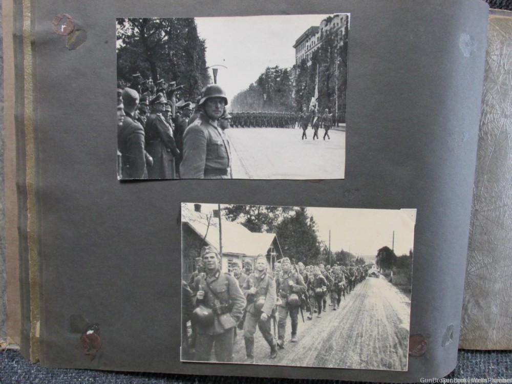 GERMAN WWII 1939 WEHRMACHT PHOTO ALBUM BLITZKRIEG POLAND PHOTOS-img-9