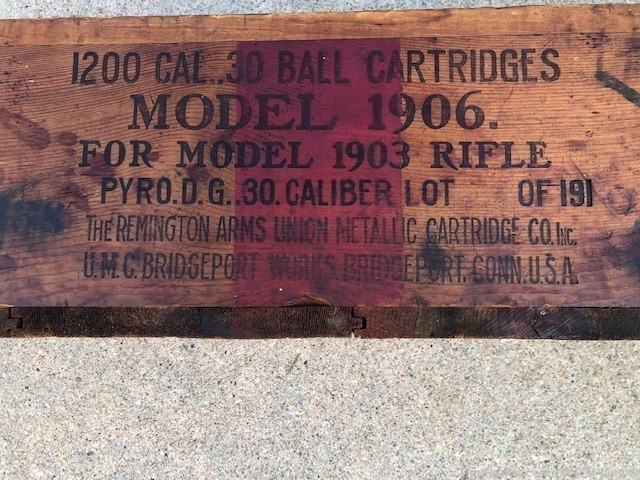 ROCKISLAND MODEL 1903 UMC 30 CALIBER 1200 ROUND 30 BALL CARTRIDGE CRATE-img-11
