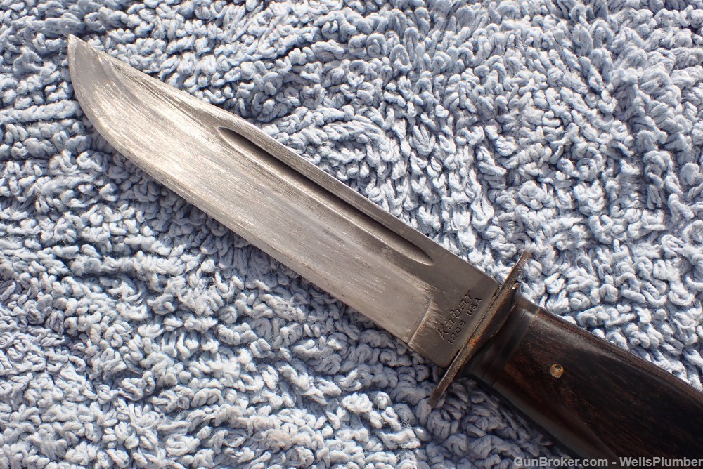 USGI VIETNAM KABAR 1209 FIGHTING KNIFE WITH ORIGINAL SCABBARD-img-18