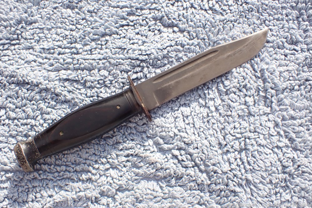 USGI VIETNAM KABAR 1209 FIGHTING KNIFE WITH ORIGINAL SCABBARD-img-6