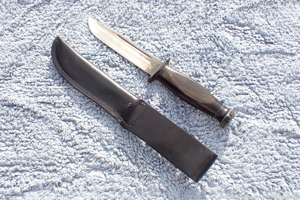 USGI VIETNAM KABAR 1209 FIGHTING KNIFE WITH ORIGINAL SCABBARD-img-5