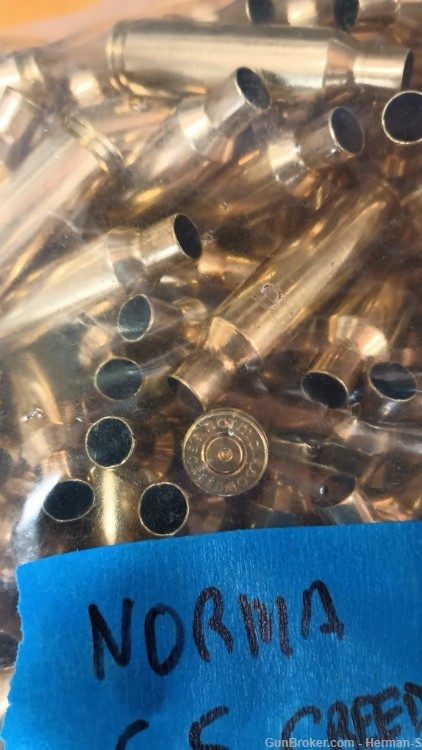 6.5 Creedmoor Brass- Norma Once-Fired-100pcs-img-1