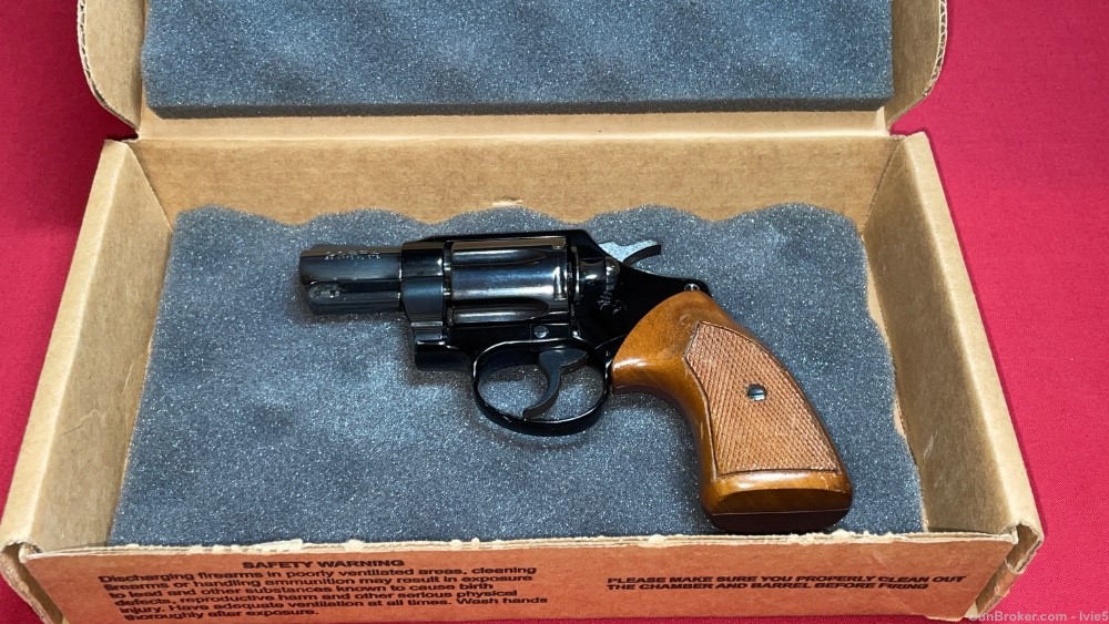 Colt Cobra Agent Second Model Revolver 38 Special 2 inch BBL MFD 1974-img-12