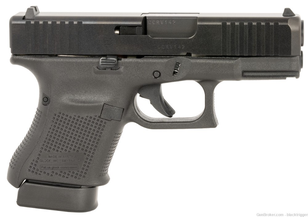 Glock PA305S201 G30 Gen5 Sub-Compact 45ACP 10+1 3.78" Black Polymer Rail   -img-1