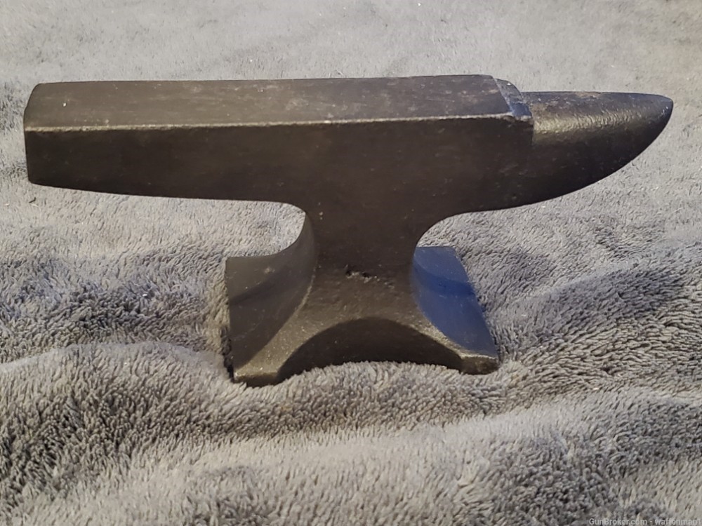 Antique 1870's Style Old West Looking Remington Arms Cast Iron Mini Anvil-img-2