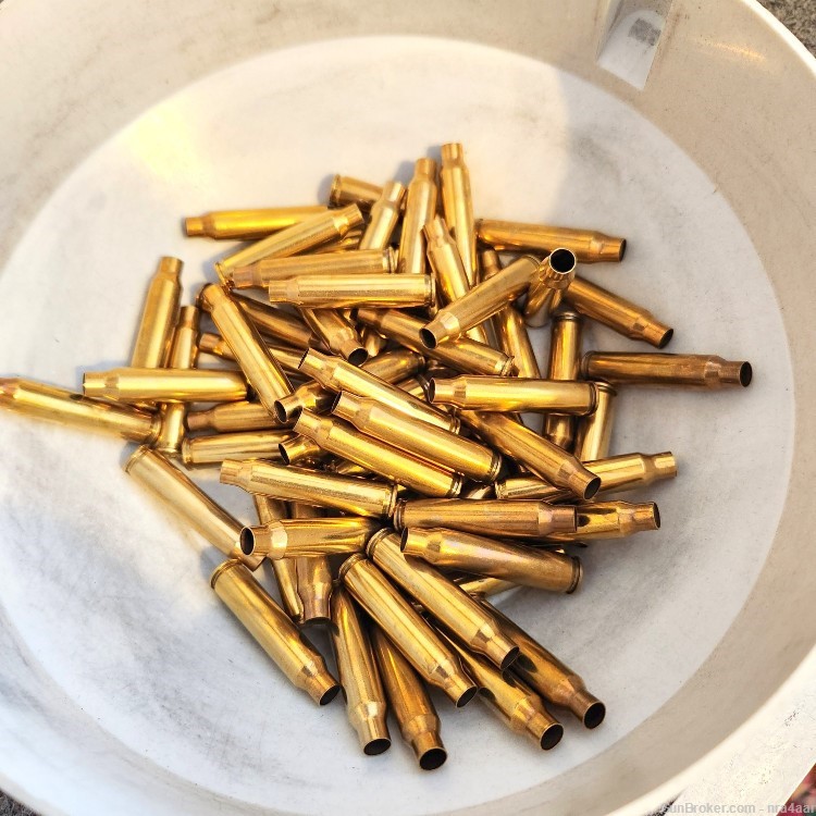 223 Rem/5.56 brass for Reloading , 22+Lbs, Cleaned/Washed, approx 1,500pcs-img-0