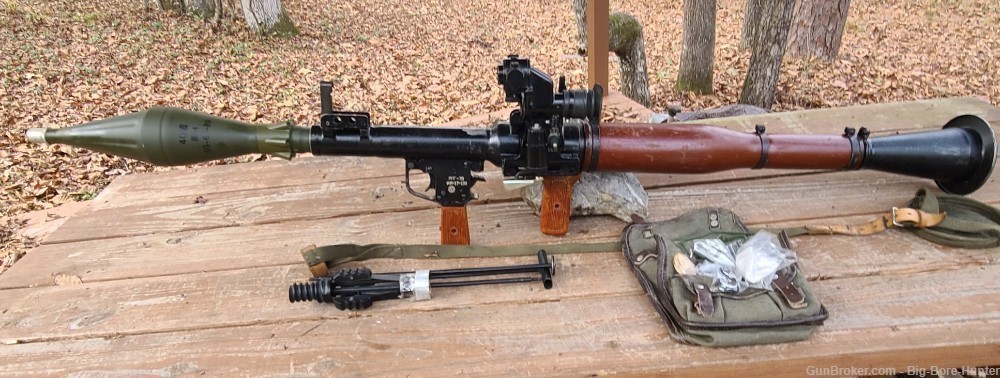 RPG-7 rocket launcher with HEAT Rocket (Deactivated) w/2.7X Optical Sight-img-8