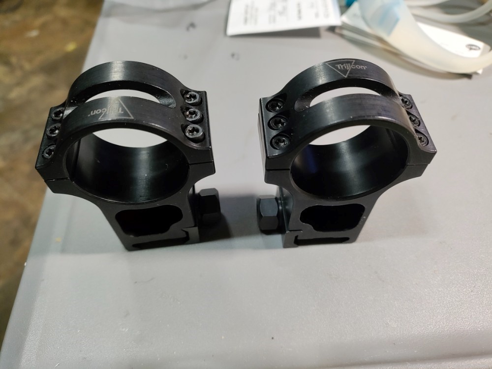 Trijicon Heavy Duty Extra High Steel Rings for 34mm Rifle Scopes AC22004-img-2