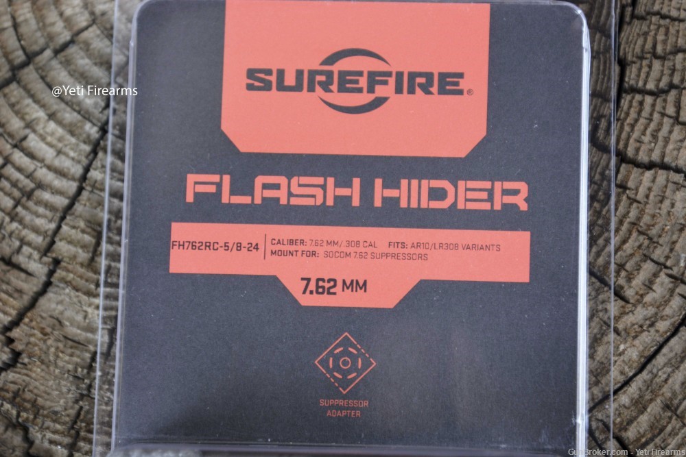 Surefire Socom 4 Prong Flash Hider 7.62mm 5/8x24 FH762RC-5/8-24-img-3