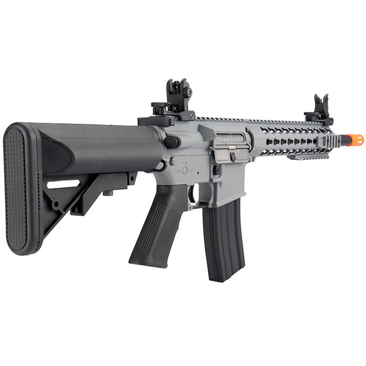 LANCER TACTICAL G2 M4 Carbine 10in Gray Airsoft AEG Rifle (LT-19Y-G2)-img-4
