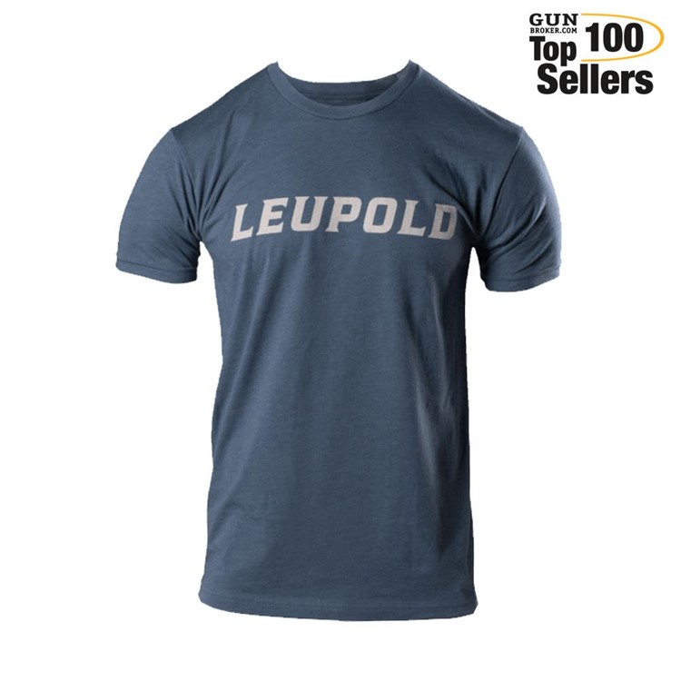 LEUPOLD Wordmark Indigo Heather XL Tee Shirt (181842)-img-0