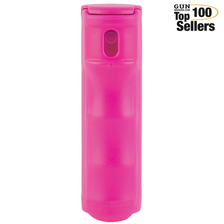SABRE Ruger Flip Top With Finger Grip & Key Ring Pink Pepper Gel (RU-F15P)-img-0