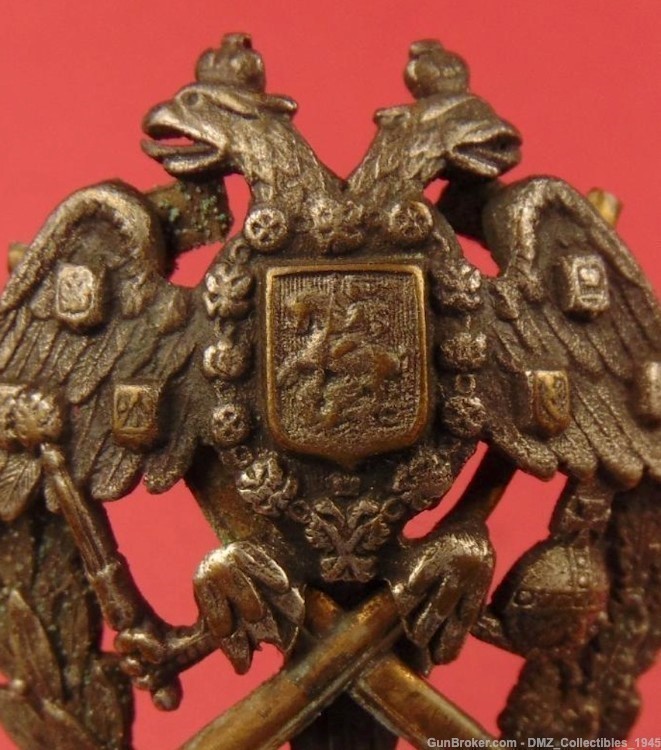 Russian Revolutionary War Era Artillery Officer School Graduation Badge-img-2
