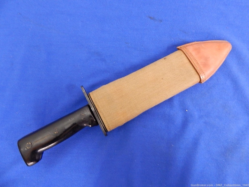 US Vietnam Era M1917 Bolo Knife with Sheath-img-0
