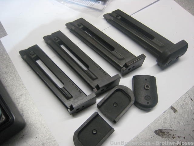 Beretta 87 Target 22LR 22 lk Walther PPK Paperwork  Boxes 5 Mag Walnut Grip-img-2