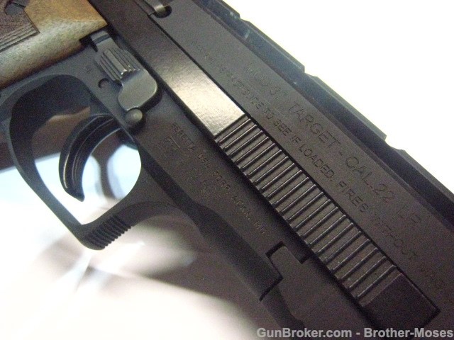 Beretta 87 Target 22LR 22 lk Walther PPK Paperwork  Boxes 5 Mag Walnut Grip-img-9