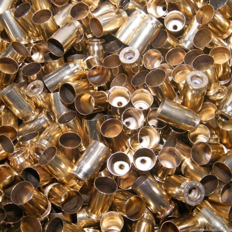 380 Auto ACP Brass MATCHING R-P HEADSTAMP Decapped Very Clean - 1500 pcs -img-0