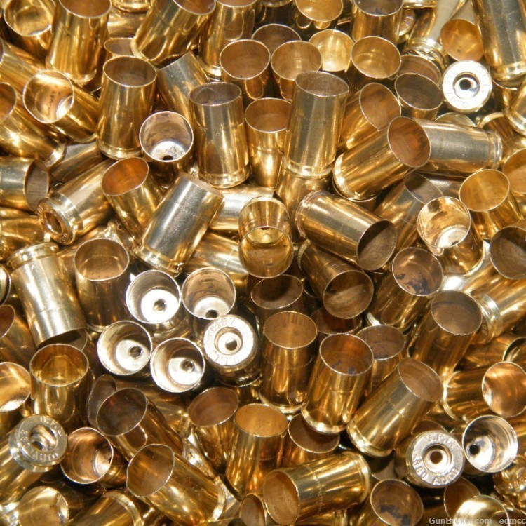 380 Auto ACP Brass MATCHING HEADSTAMP Decapped Very Clean - 1000 pcs -img-0