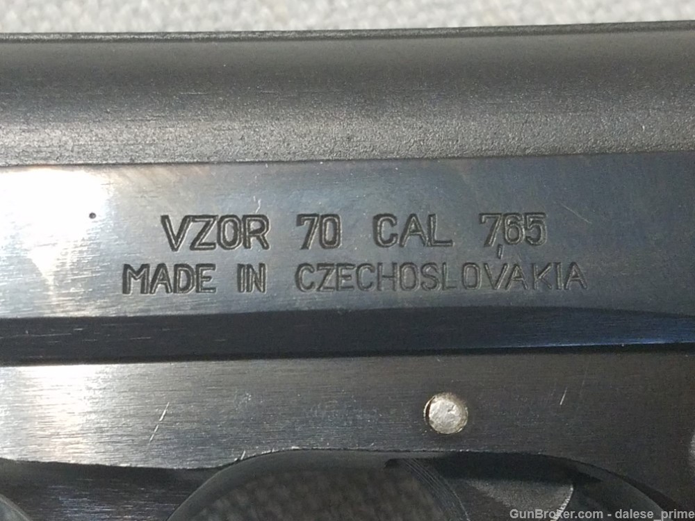 1981 Czech VZOR 70 Pistol in 7.65mm/.32 ACP-img-23