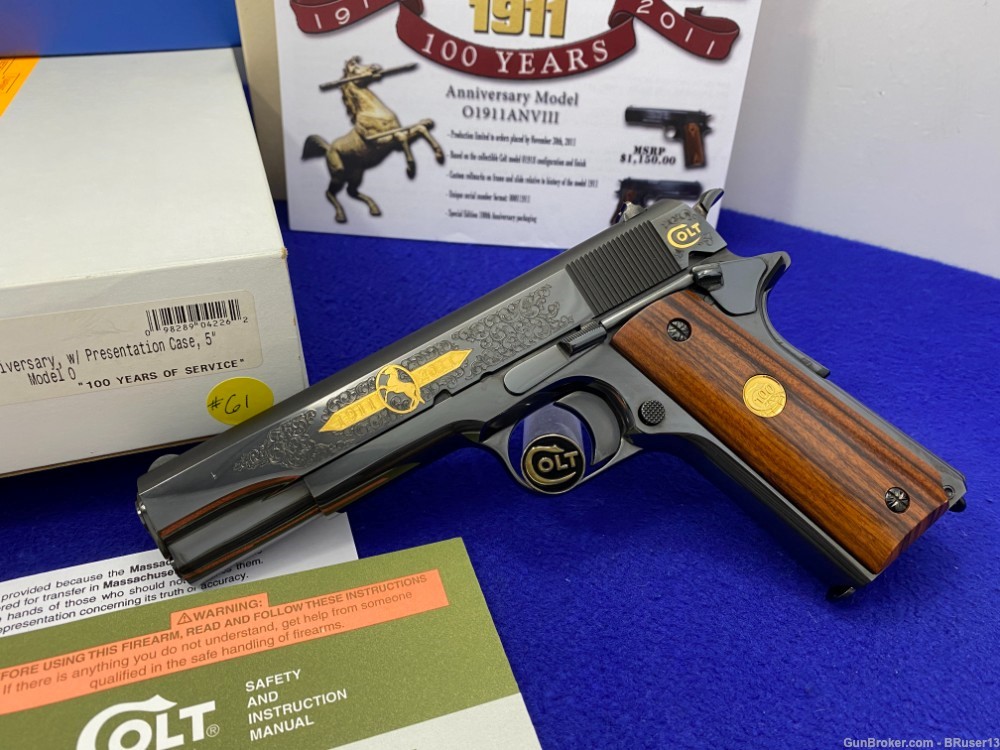 2011 Colt Government *100th ANNIVERSARY TIER II WWI REINTRODUCTION* 1/4-img-6