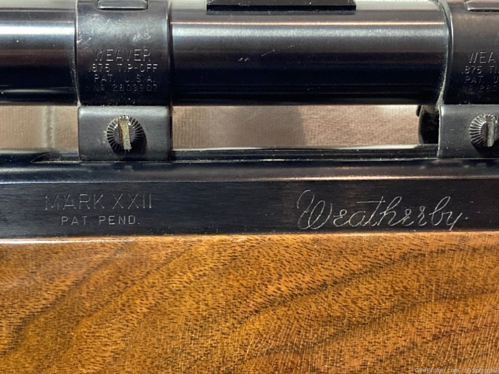 Weatherby Mark XXll, 22Lr, with weaver scope.-img-6