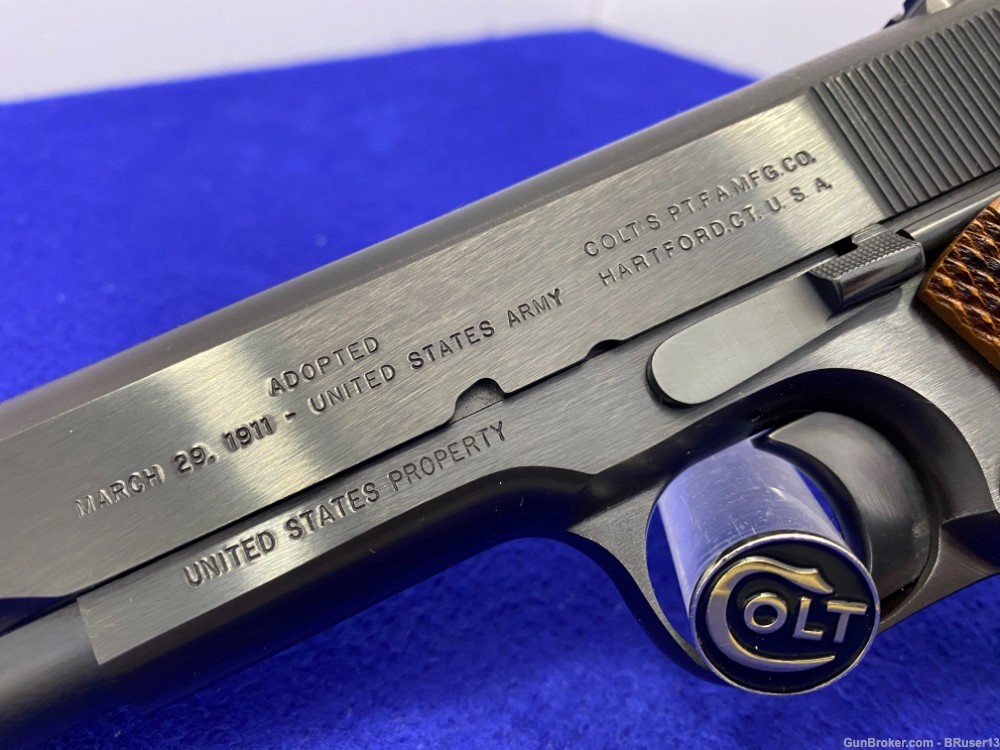 2011 Colt 1911 .45 ACP *100th ANNIVERSARY TIER III WWI REINTRODUCTION* 3/4-img-19