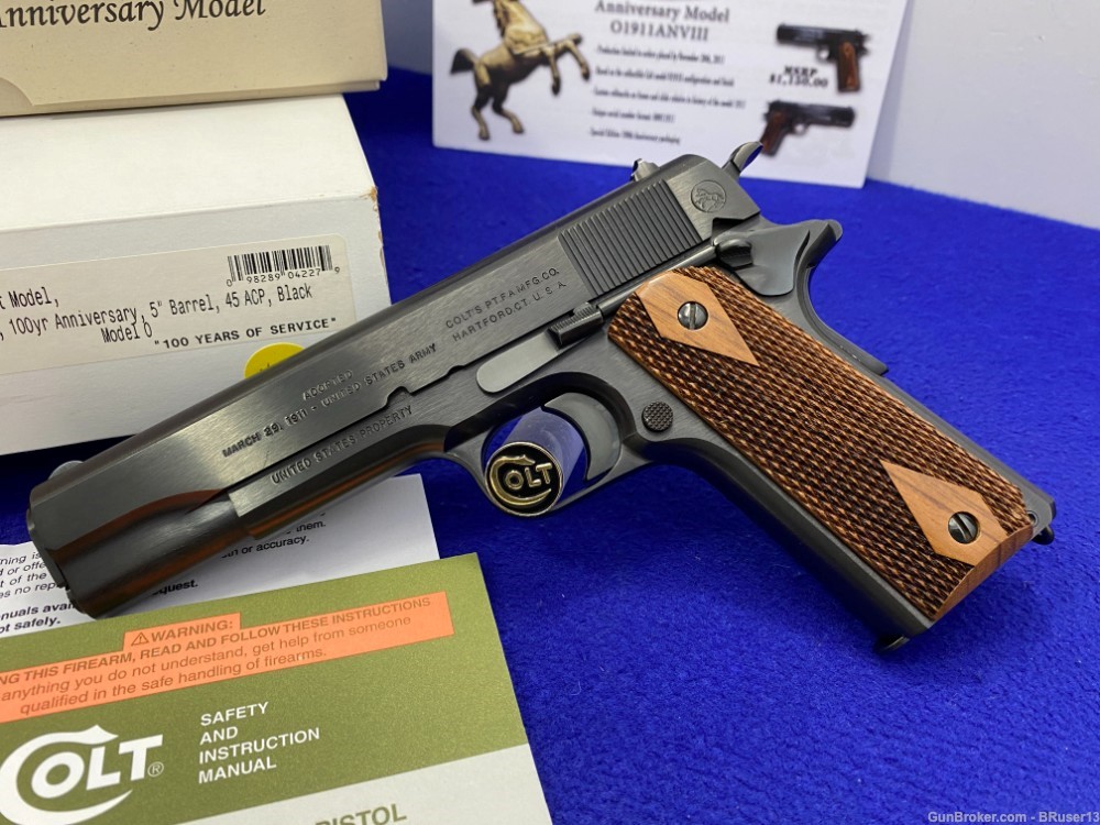 2011 Colt 1911 .45 ACP *100th ANNIVERSARY TIER III WWI REINTRODUCTION* 3/4-img-7