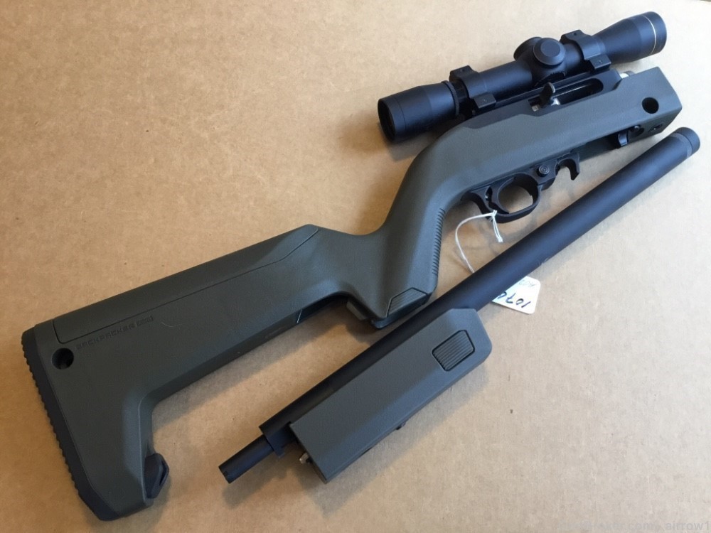 Ruger 10/22 Takedown - 17m2 Caliber Barrel + Airrow Archery - New Design-img-0