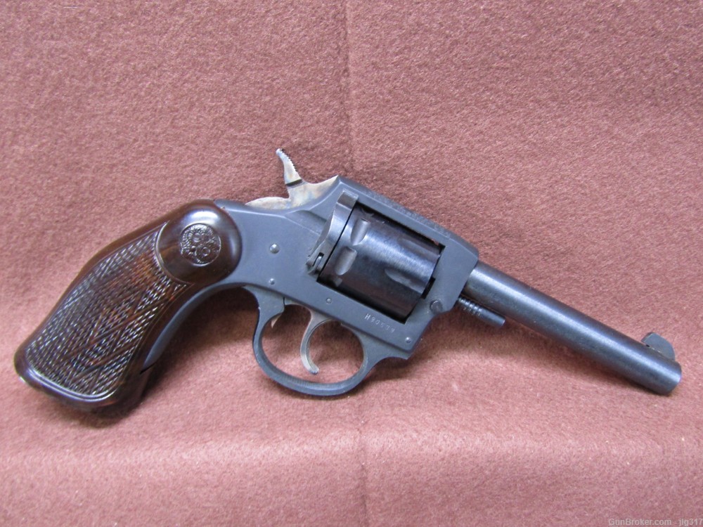 Iver Johnson 55A Target 8 Shot Single/Double Action Revolver Very Nice-img-1