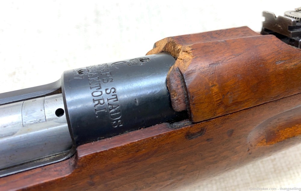 Carl Gustafs Stads 6.5 x 55 Model 1917 Rifle Cut, Drilled, Modified Gustav-img-56