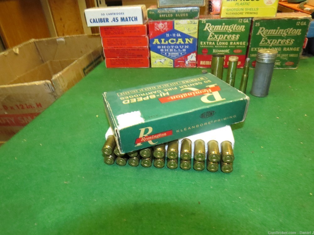 Collector's "Remington Hi-Speed" Ammo Box, 6MM Remington, 100 Gr. -img-7
