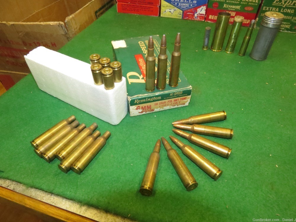 Collector's "Remington Hi-Speed" Ammo Box, 6MM Remington, 100 Gr. -img-1