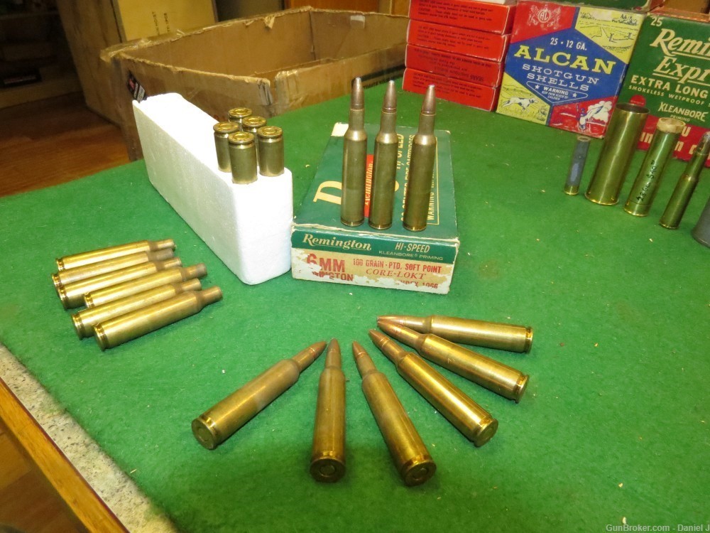 Collector's "Remington Hi-Speed" Ammo Box, 6MM Remington, 100 Gr. -img-2