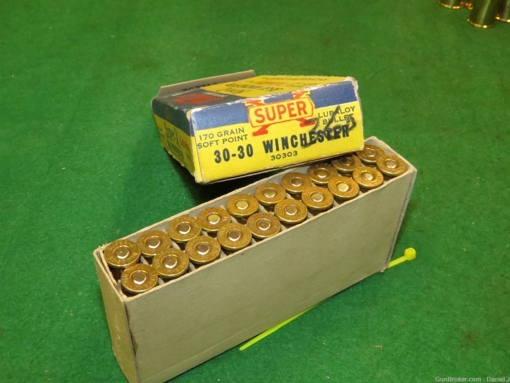 Collectors "Western Super-X" 30-30 Winchester Ammo, 170 Gr. SP, Lubaloy, -img-6