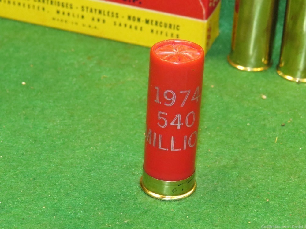 W-W, Winchester, 12 Gauge Shotgun Shell 1974, 540-Million, Collector Round-img-5