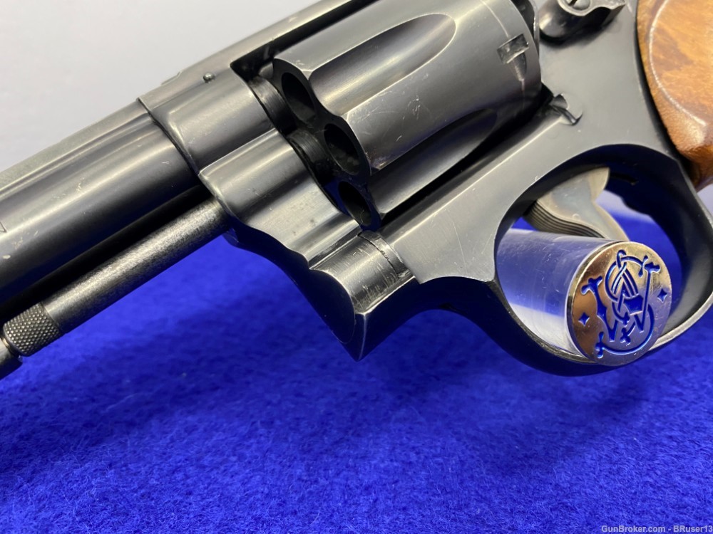 1952 Smith Wesson Pre-Model 14 .38 S&W Spl Blue 6" *K-38 MASTERPIECE*-img-7