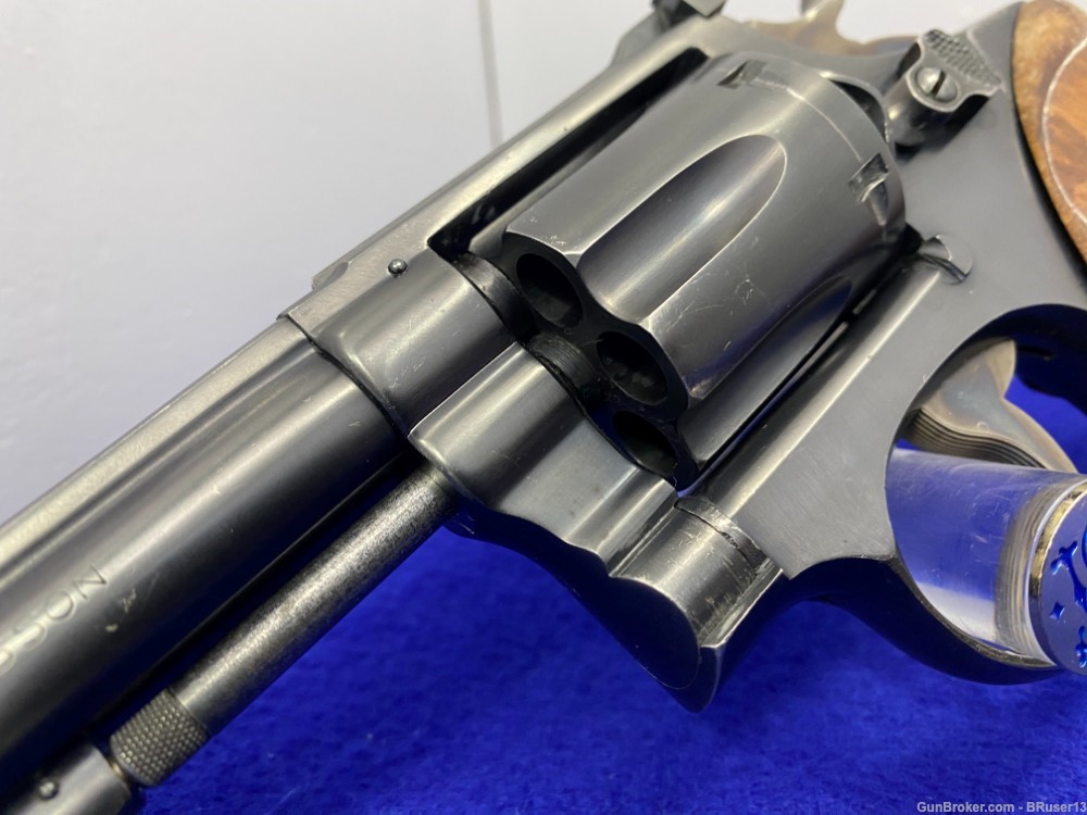 1952 Smith Wesson Pre-Model 14 .38 S&W Spl Blue 6" *K-38 MASTERPIECE*-img-8