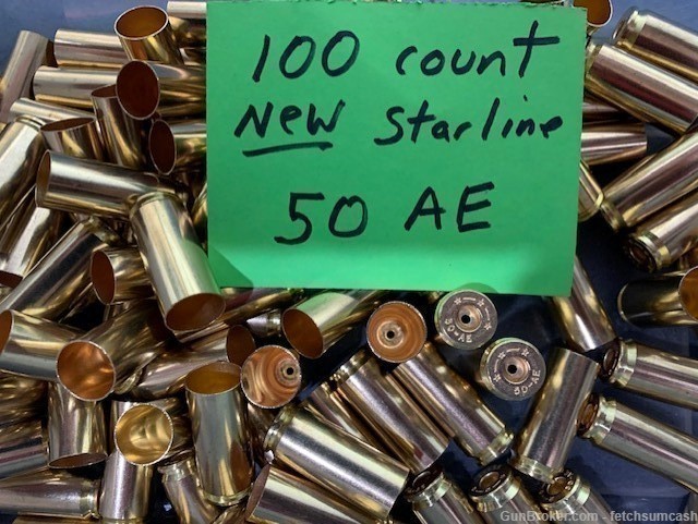 100 Count New Starline 50 AE Brass-img-0