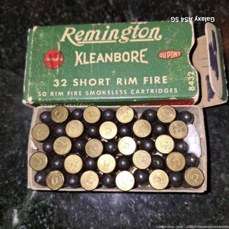 (2) boxes (95) rounds Remington Kleanbore 32 Short Rimfire ammo-img-5