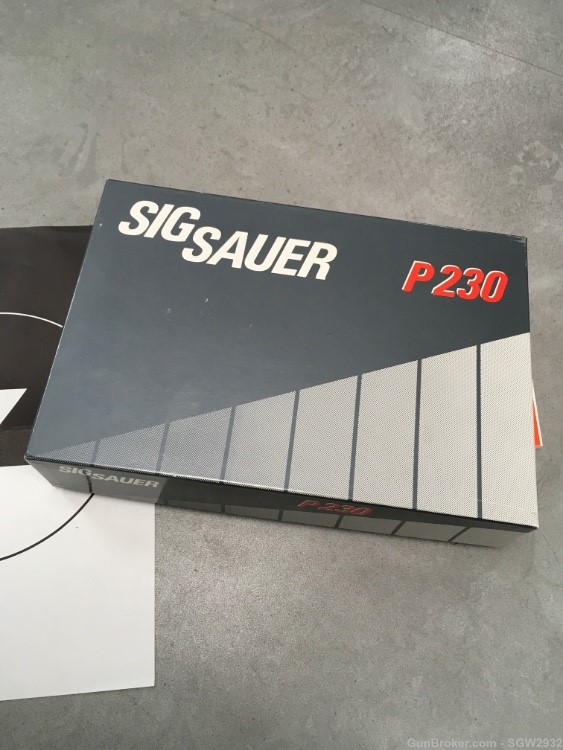 Sig Sauer P230 SL 9mm Kurtz 380 ACP Germany box manual papers extra mag-img-28