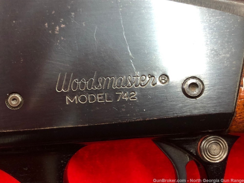 Remington 742 BDL Woodsmaster 30-06, 1975 Square Basket Weave Forearm-img-9