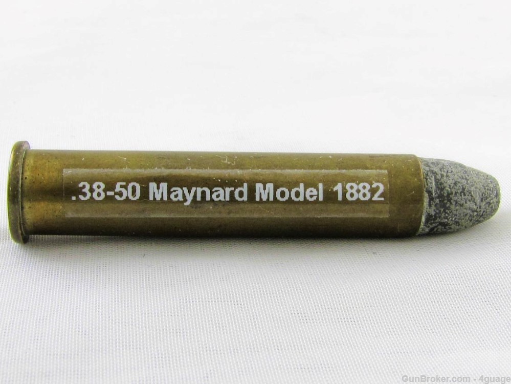 Rare 38-50 Maynard 1882 Everlasting Case Cartridge-img-0
