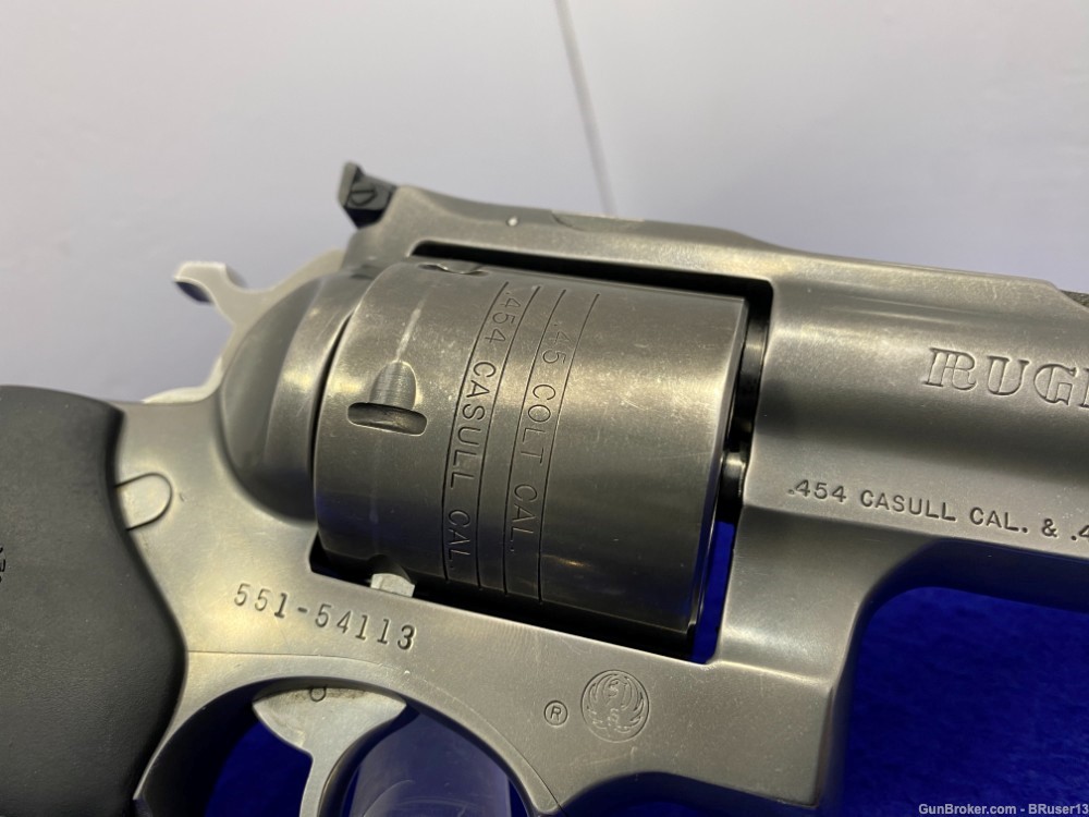 2000 Ruger Super Redhawk .454Casull 7 1/2" *RARELY-SEEN TARGET GRAY FINISH*-img-28